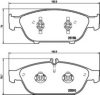 HELLA 8DB 355 020-681 Brake Pad Set, disc brake